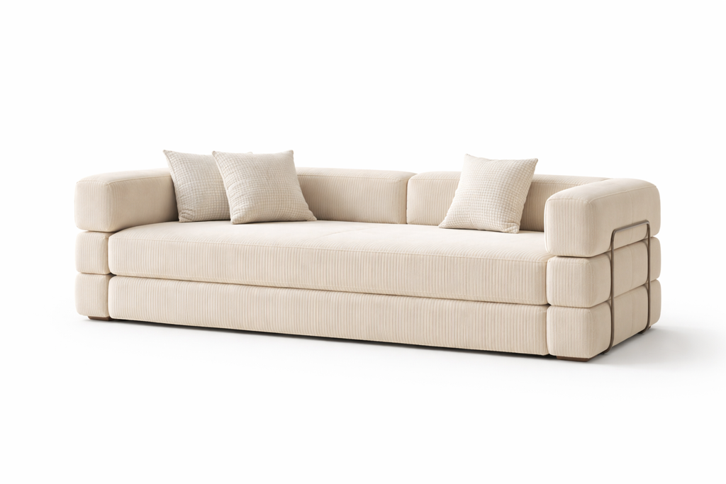 Canapé modulable beige